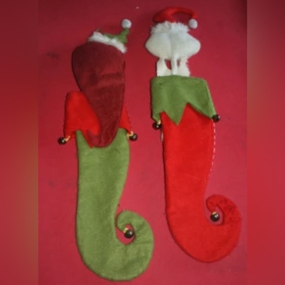 Vintage Disney The Nightmare Before Christmas Jack Skellington & Sally Stockings - Picture 3 of 12